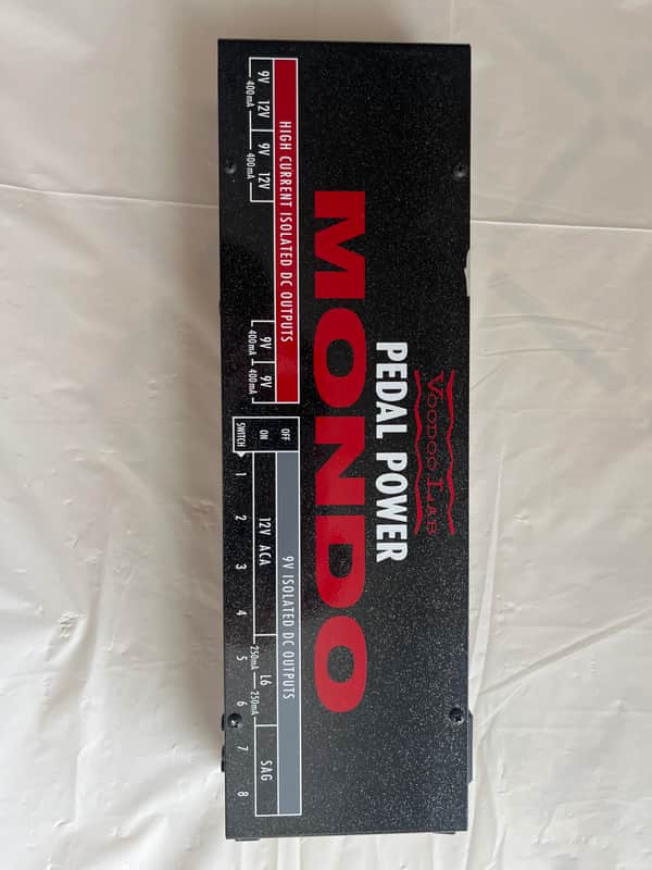 Voodoo Lab Pedal Power Mondo 2010s - Black image 1