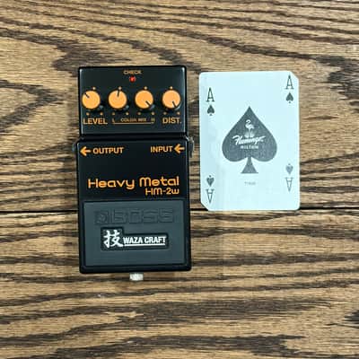 Boss HM-2W Heavy Metal Waza Craft 2021 - Present - Black image 1