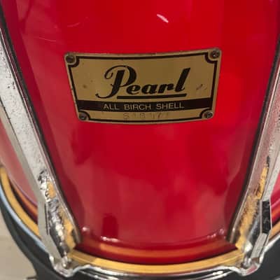 Pearl BLX 14” tom 80s - Sequoia Red image 6