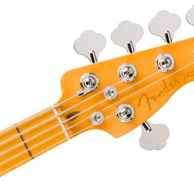 Fender American Ultra II Jazz Bass V, Maple Fingerboard, Avalanche image 5