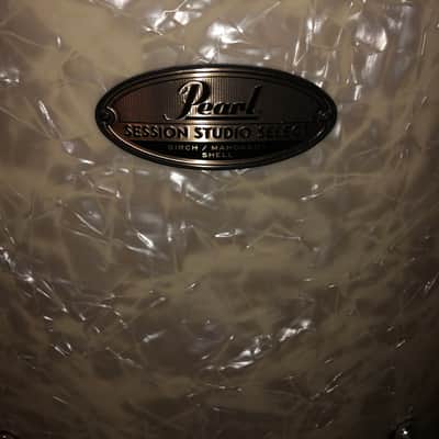 Pearl Pearl Session Studio Select 4-piece Shell Pack - 24 Bass Drum - Nicotine White Marine Pearl 20 image 5