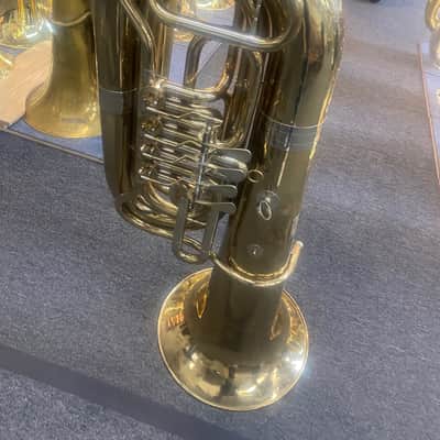 Cerveny ABB681 4 rotary valve Tuba SN#920021 a BB♭ (B-flat) tuba. MINT CONDITION  MINT CONDITION image 11