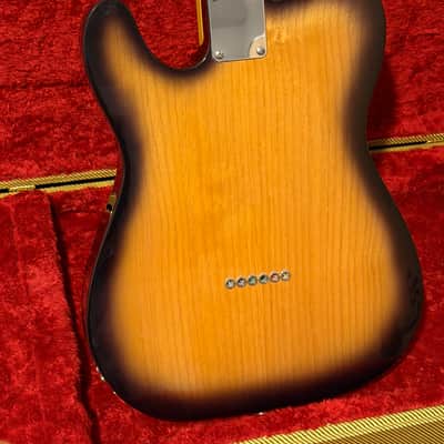 Handmade Telecaster 2001 - 50’s 2 tone sunburst image 5