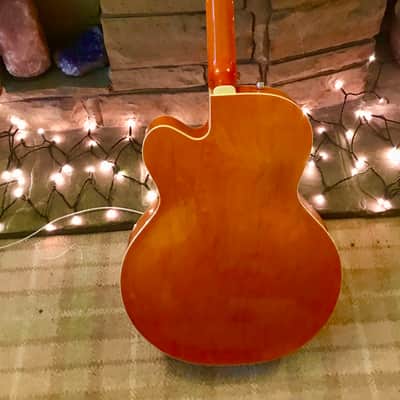 Gretsch G5120 Electromatic Hollow Body - Orange - mint, with fitted hard case image 2