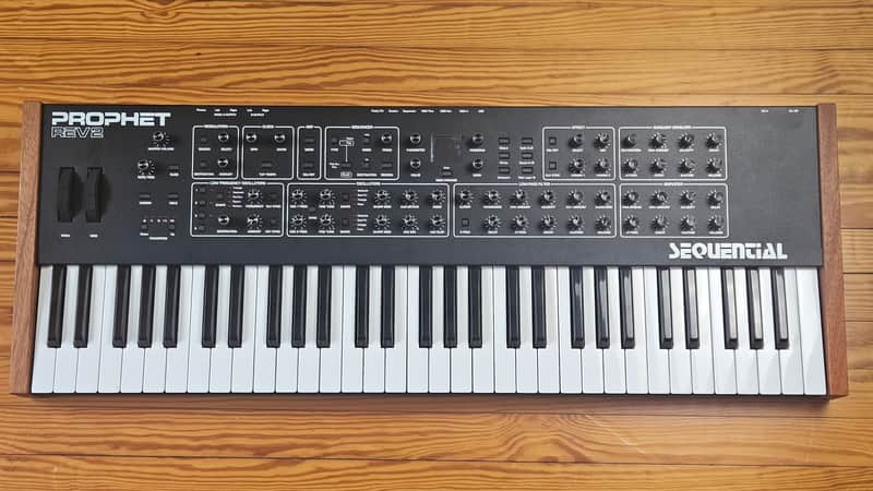 Sequential Prophet Rev2 61-Key 16-Voice Polyphonic Synthesizer 2018 w/ original box image 1
