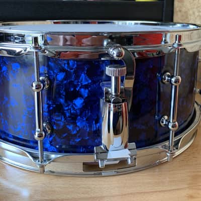 Snare Drum - J&J Custom DrumWorks RestoMod Pearl VPX Limited Edition Snare Drum image 4
