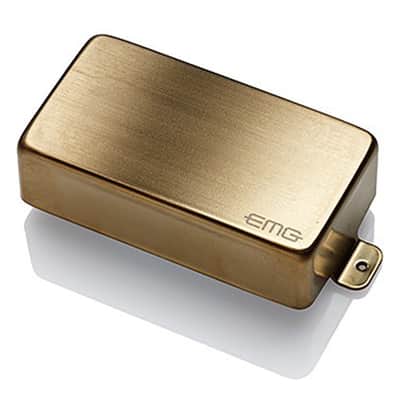 EMG HZ H4A Passive Humbucker pickup - brushed gold image 1