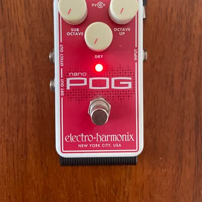Electro-Harmonix Nano POG Polyphonic Octave Generator 2015 - Present - Red / White