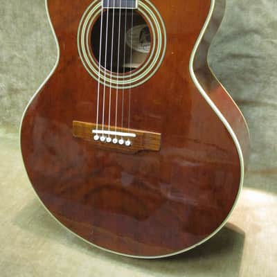 1998 Epiphone Jeff "Skunk" Baxter Acoustic/Electric Mahogany Rare Model! Free US Shipping! image 2