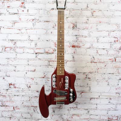 Traveler - Speedster Standard Travel Electric Guitar Red Metallic w/Bag - USED image 2