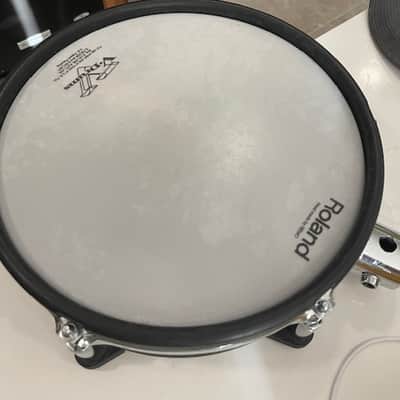 Roland PD-128-BC V-Pad 12" Dual Trigger Mesh Drum Pad 2010s - Black Chrome image 2