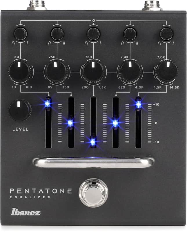 Ibanez PTEQ Pentatone 5-band Parametric EQ Pedal image 1