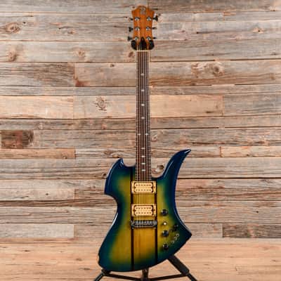 B.C. Rich Mockingbird Greenburst 1980s image 4