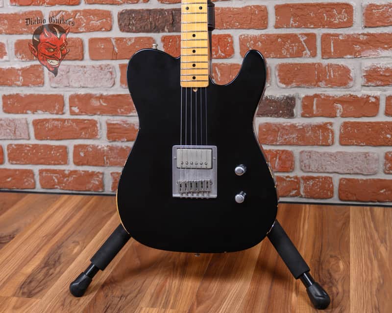 Fender Custom Shop Limited Edition Custom Esquire Relic Black 2016 w/OHSC image 1