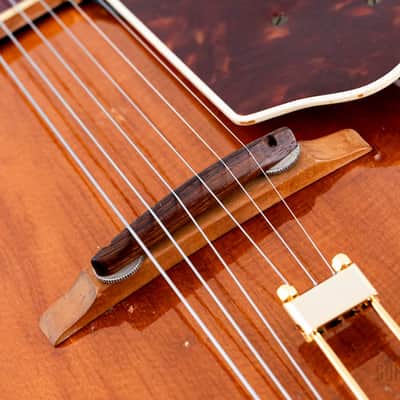 1949 Epiphone Broadway Vintage Archtop Guitar Blonde w/ DeArmond Rythm Chief 1000 Pickup & Case image 10