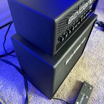 Soldano ASTRO-20 3-Channel 20-Watt 1x12" Guitar Amp Half Stack 2023 - Present - Black image 5