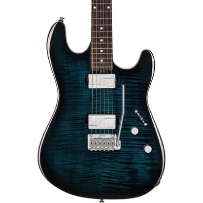 Sterling by Music Man Deep Blue Burst image 5