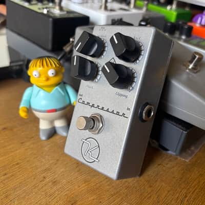 Silver Keeley KCOMP+ Compressor Plus Guitar Effects Pedal image 2
