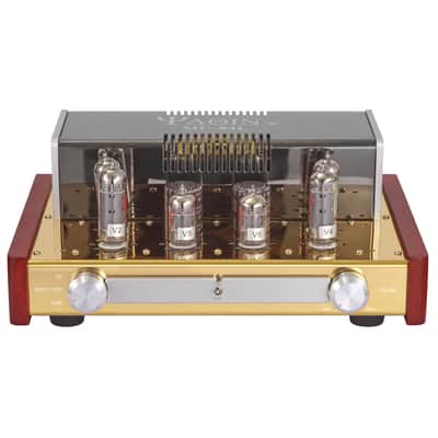 Yaqin MC-84L Stereo Vacuum Tube Push-Pull Integrated Amplifier,Output Power12Wx2,Tubes 6P14x4pcs 12AX7Bx2pcs, AC110V and AC230V Optional image 1