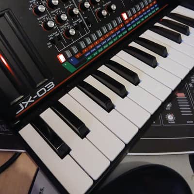 Roland JX-03 Boutique Series Synthesizer Module with K-25m Keyboard 2016 - Present - Black