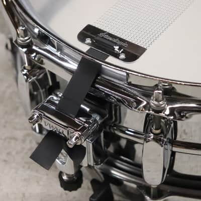 Tama 5x14" Stewart Copeland Chrome over Brass Signature Snare Drum image 12