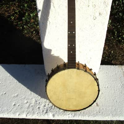 Tenor Banjo, 1920's, 17 Fret, Tone Ring, HSC image 4