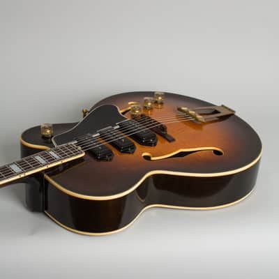 Gibson ES-5 Arch Top Hollow Body Electric Guitar (1951), ser. #A-6156, original brown hard shell case. image 7