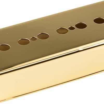 WD Brass P-90 Pickup Cover Gold (1)