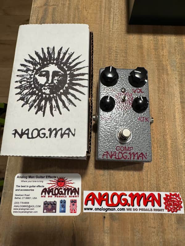 Analogman Small CompROSSor REV5 compressor pedal Purchased 2023 image 1
