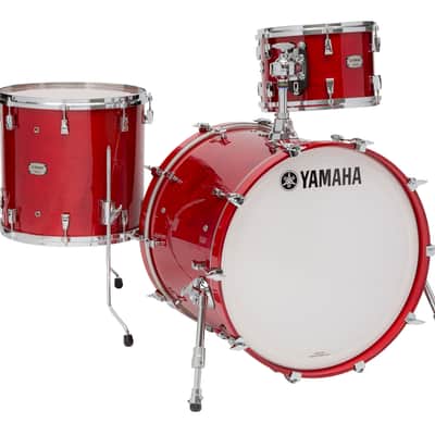 Yamaha Absolute Hybrid Maple Red Autumn 3 pc Shell Pack 22x14 / 12x8 / 16x15  NEW image 1