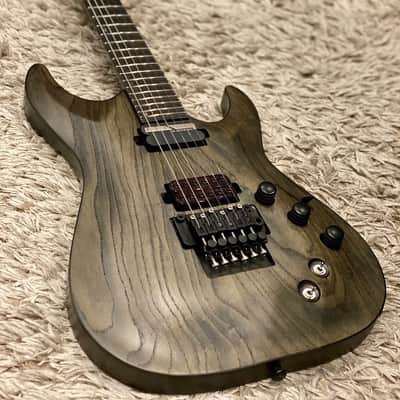 Schecter C-1 FR S Apocalypse with Sustainiac in Rusty Grey image 1