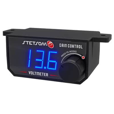 Stetsom Universal Bass Knob Gain Control 4 in 1 / Voltmeter / On+Off Switch / Converter image 5
