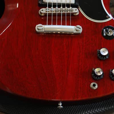 2008 Gibson 61 SG Custom Electric Guitar Cherry Red + COA HSC image 6