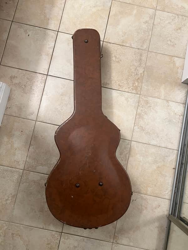Vintage 1950s Gibson Original Lifton Hardshell Hollow-Body Case ES-125 ES-175 ES-295 ES-5 image 1