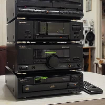 VINTAGE TECHNICS STEREO 4 PIECE COMPONENT SYSTEM UNITS/CD/PHONO/EQ/MADE IN JAPAN image 6