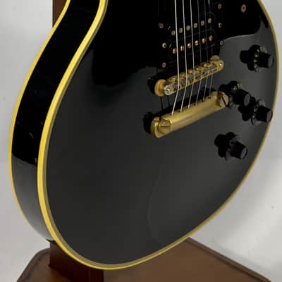 Greco EGC-480LP Les Paul Custom Black Beauty Electric Guitar MIJ Japan Fujigen 1990 image 2