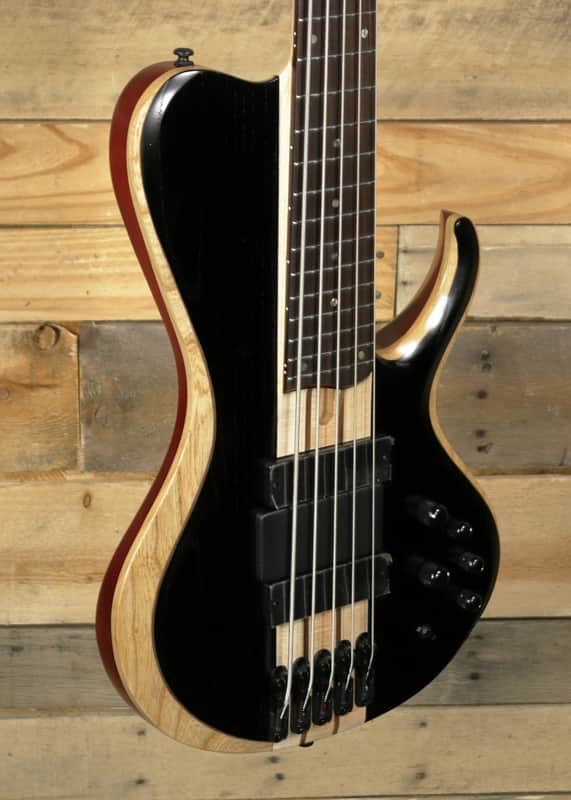Ibanez Bass Workshop BTB865SC 5-String Bass Weathered Black image 1