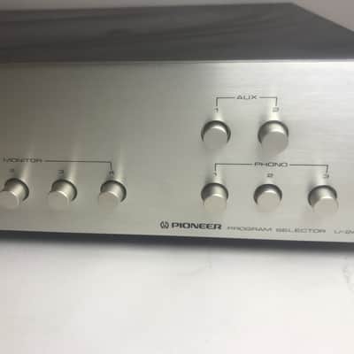 Pioneer U-24 Program Selector silver face vintage stereo input selector INCREDIBLY RARE! image 5