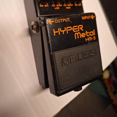 Boss HM-3 Hyper Metal Distortion 1993 - 1998 - Black image 2