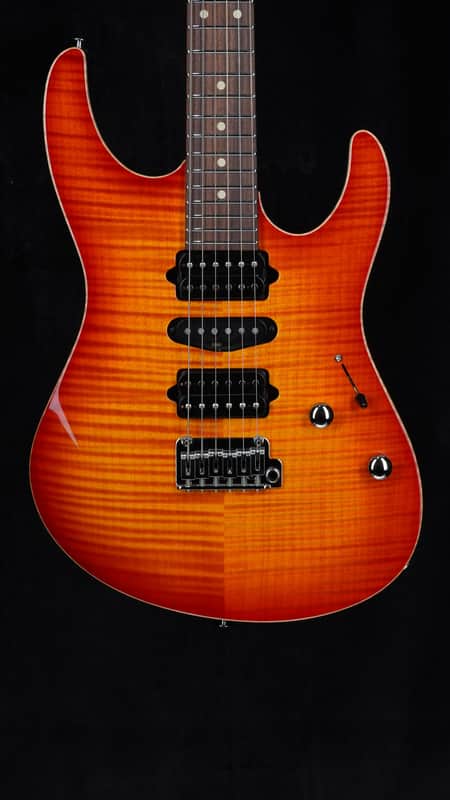 Open Box Demo Suhr Modern Plus in Fireburst with Pau Ferro Fingerboard image 1