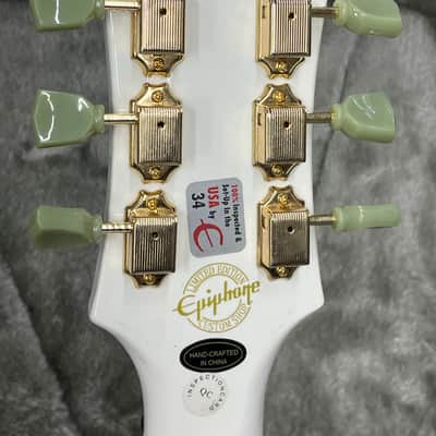 Epiphone Les Paul Studio - Alpine White image 10
