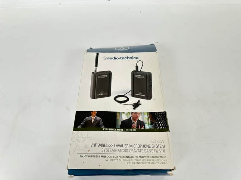 Audio-Technica Pro 88W Wireless Microphone Transmitter & Receiver image 1