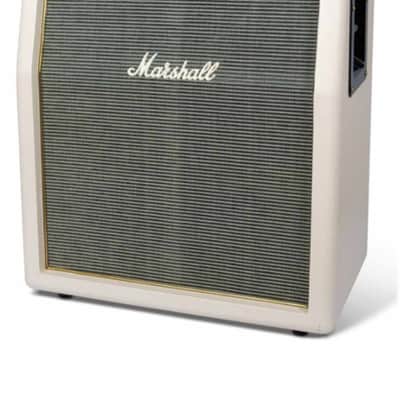 Marshall Origin ORI212A 150-Watt 2x12" Vertical Angled Guitar Speaker Cabinet 2023 - Cream image 1