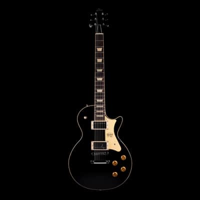 Heritage Standard H-150 Ebony Electric Guitar with Case image 2