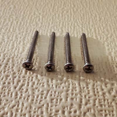 4 mounting screws for Fender Jaguar Pickups - stainless steel image 3