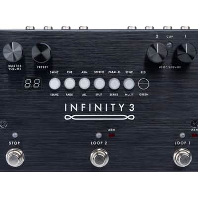 Pigtronix SPL3 Infinity 3 Stereo Double Looper Guitar Effects Pedal image 1