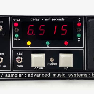 ☆AMS Neve S-DMX Stereo Delay/Pitch Shifter & Sampler! 6.5/6.5 secs Delay!☆ 1580s image 6