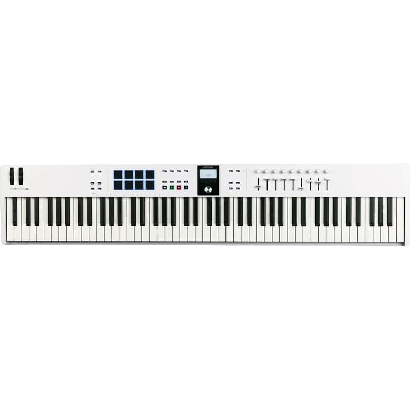 Arturia Keylab Essential 88 MK3 MIDI Controller White image 1