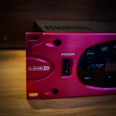 Line 6 POD xt Pro Rackmount Multi-Effect and Amp Modeler 2010s - Red image 2