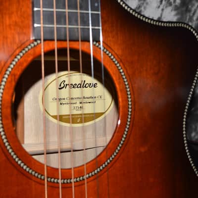2022 Breedlove - Oregon Concerto Bourbon CE image 2